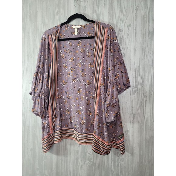 Matilda Jane Tops - Matilda Jane Along The Way Ruffled Kimono XS/S